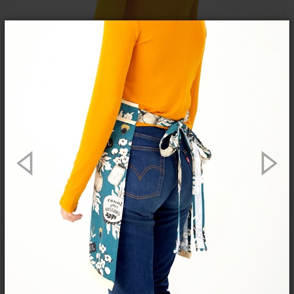 Count Your Blessings Thankful Apron Kitchen Towel Oven Mitt Set Simply Whimsical - Picture 7 of 9